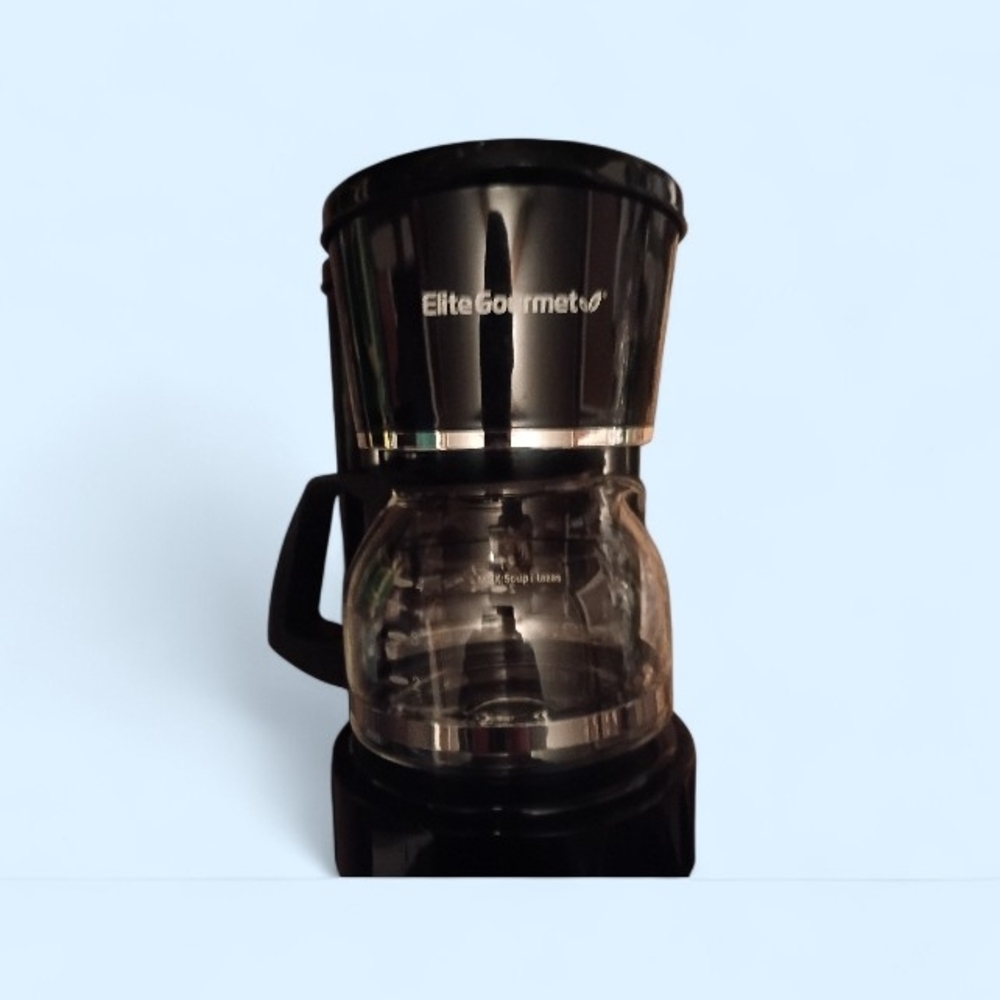 Elite Gourmet Black Coffee Maker